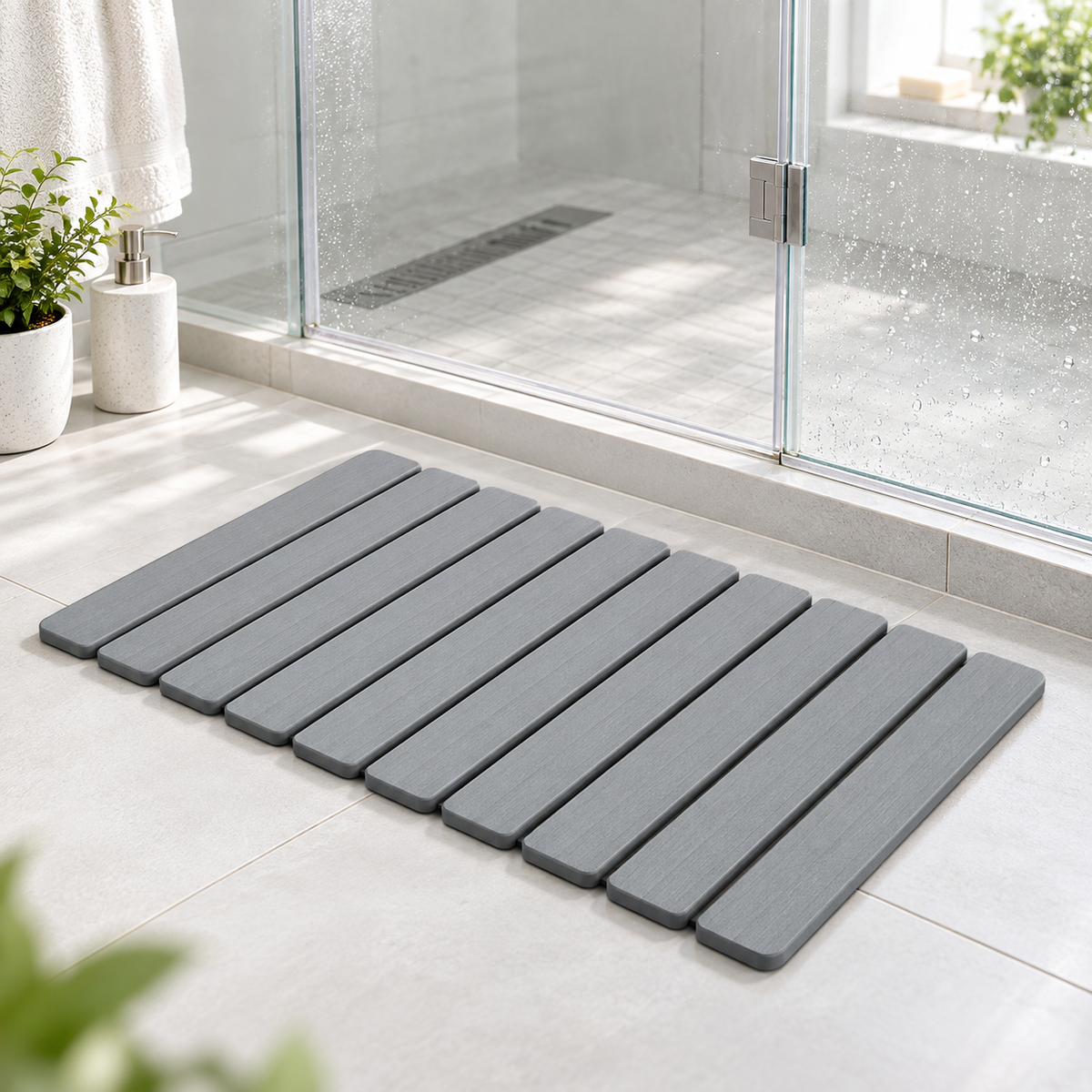Foldable Stone Bath Mat